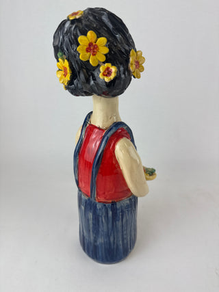 Aim Doll  - Flower Platter