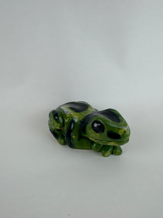 Animal Sculpture - Green Frog