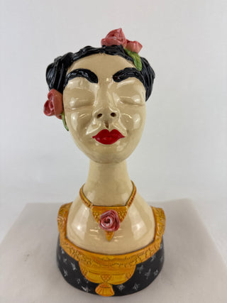 Bust - Frida Khalo Black Dress