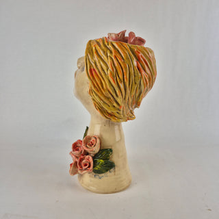 Head Planter Large - Rose