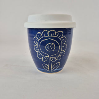 Small Keep Cup - Blue & White
