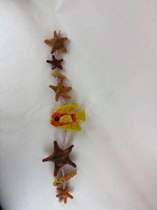 Hanging Beaded Fish