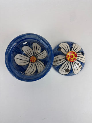 Mosquito Coil Holder - White Daisy