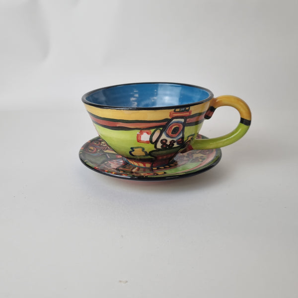 Wonder Wozzer 2 -  Cup and Saucer