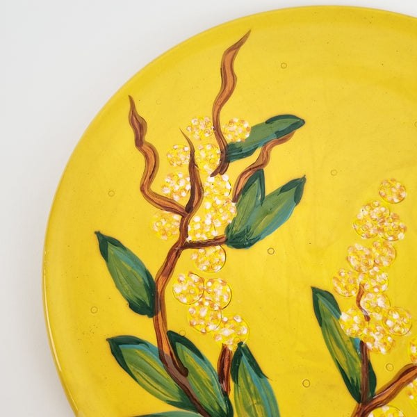 Yellow Wattle -  Dinner Plate