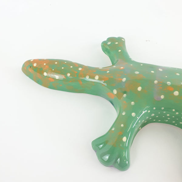Green Gecko - Large Wall Hanging