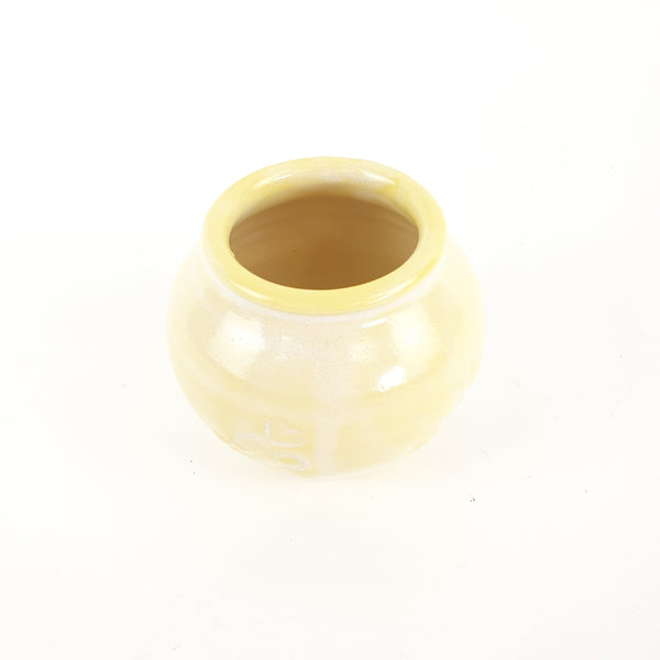 Round Yellow  - Small Vase