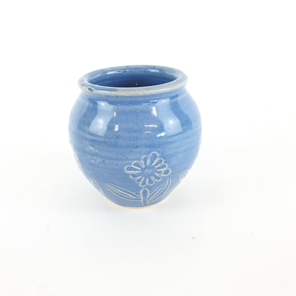 Round Blue - Small Vase