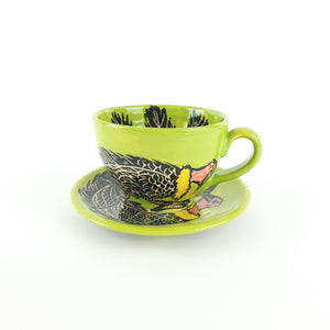Turkey  -  Cup and Saucer