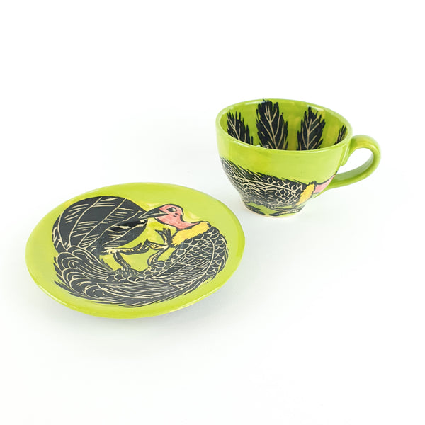 Turkey  -  Cup and Saucer