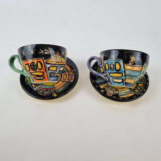 Cup and Saucer - Nightscape