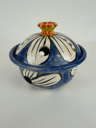 Mosquito Coil Holder - White Daisy