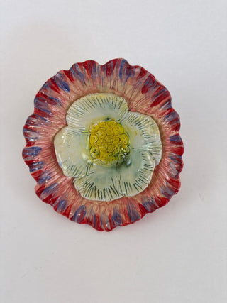 Wall Flower - Pink and White Candy Stripe