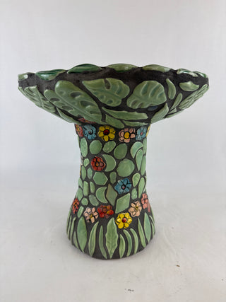 Bird Bath - Small Green