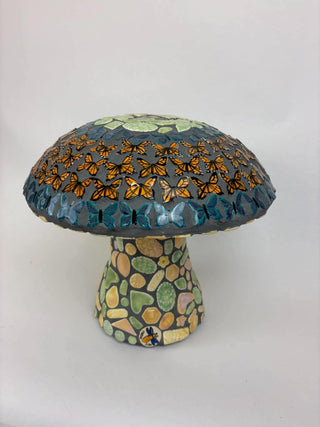 Mosaic Garden Seat Mushroom Workshop: 1st - 22nd May 2027