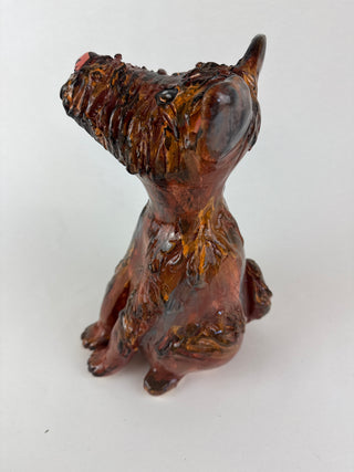Animal Sculpture - Red Brown Dog