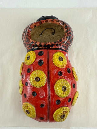 Red Bug Wall Planter