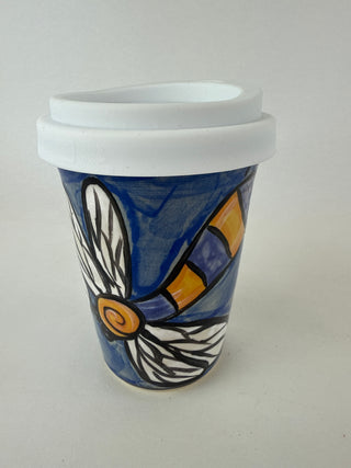 Large Keep Cup- Dragonfly