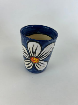 Tumbler- White Daisy
