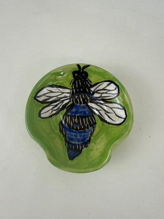 Spoon Rest- Blue Banded Bee
