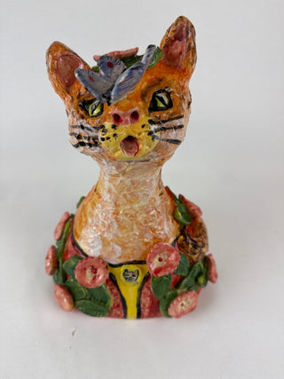 Cat Bust - Ginger
