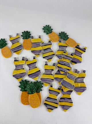 Tile Pack Pineapples and Bathers