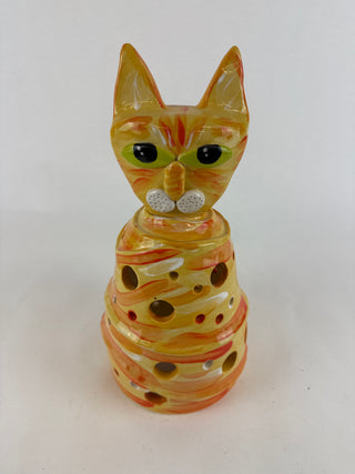 Animal Sculpture - Cat Tealight