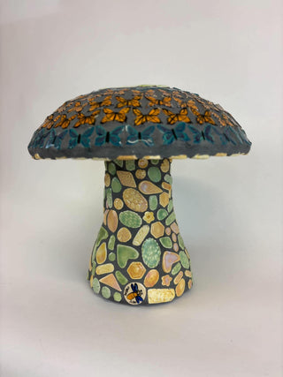Mosaic Garden Seat Mushroom Workshop: 1st - 22nd May 2027