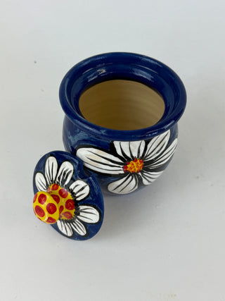 Sugar Bowl - White Daisy