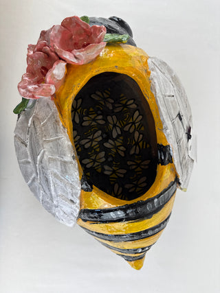 Planter - Yellow Bee