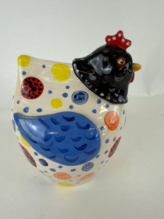 Sculpture - Large Dotty Chicken