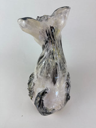 Animal Sculpture - White Dog