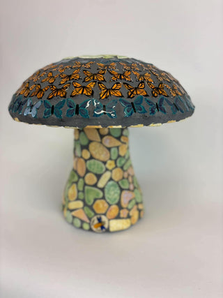 Mosaic Garden Seat Mushroom Workshop: 1st - 22nd May 2027