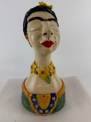 Bust - Frida Khalo Green Dress