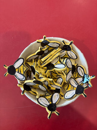 Tile Pack - Yellow Bees Large