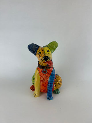Animal Sculpture - Patchwork Dog 2