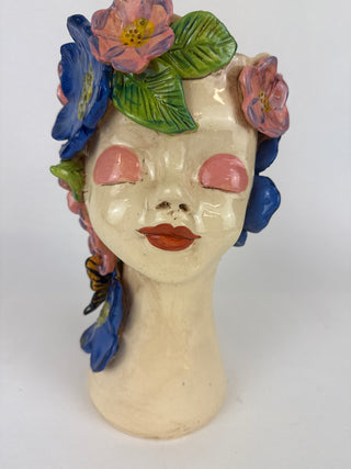 Head Planter - Flower Girl