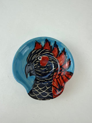 Spoon Rest- Black Cockatoo