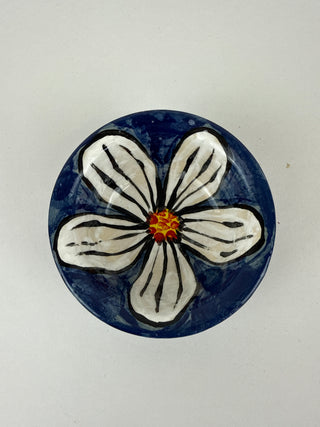 Olive Dish - White Daisy