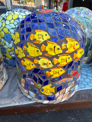 Garden Seat - Yellow Damsel Fish
