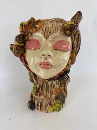 Head Planter - Woodland