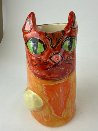 Vase - Orange Cat