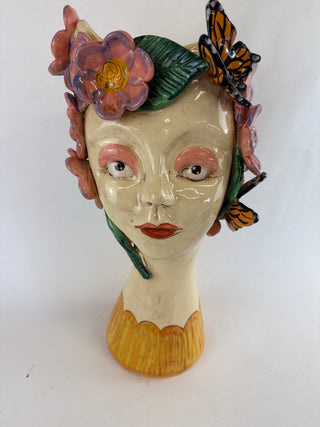 Head Planter Large- Pinky