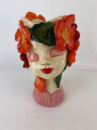 Head Planter - Nasturtion