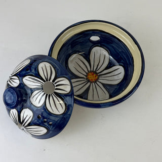 Mosquito Coil Holder - White Daisy