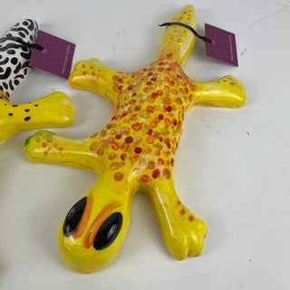 Wall gecko large- assorted yellow