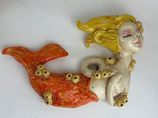 Sculpture- Swimming Mermaid Attina