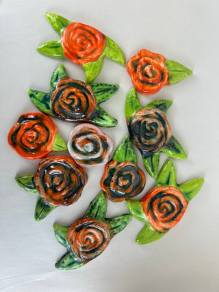 Tile Pack - Orange Rose