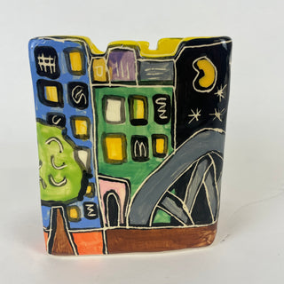 Rectangular vase - Nightscape