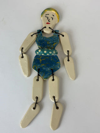 Sculpture- Hanging Paper Doll 2